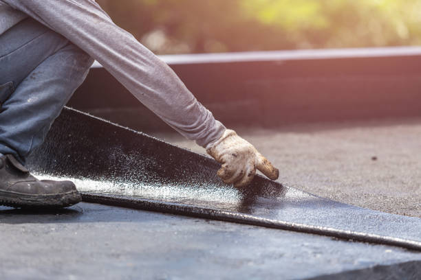 Professional Emergency Waterproofing technician working in Butte Des Morts, WI